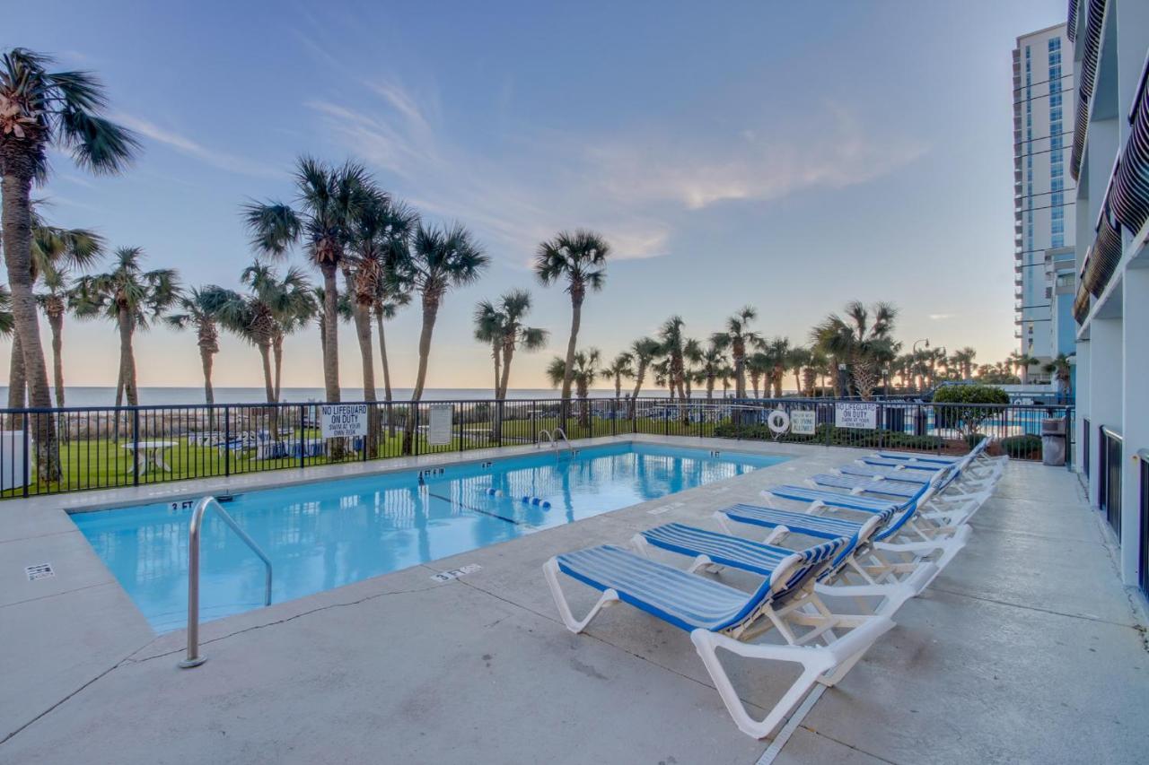 Oceanfront Condo W Balcony Minutes Walk To The Beach Myrtle Beach Exterior photo