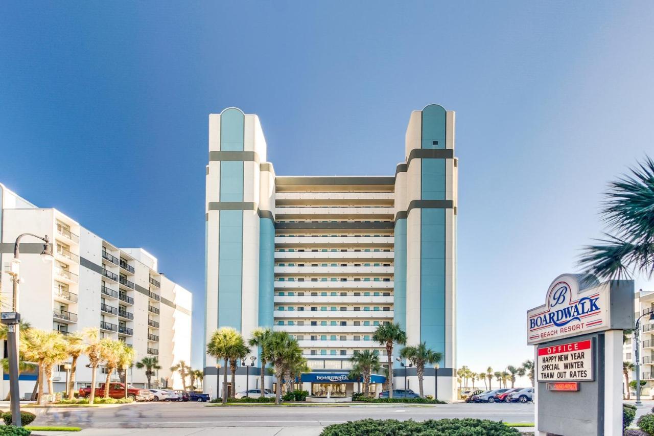 Oceanfront Condo W Balcony Minutes Walk To The Beach Myrtle Beach Exterior photo